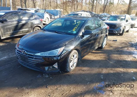 2019 Hyundai Elantra Sel from USA, damaged, VIN KMHD84LF3KU794209